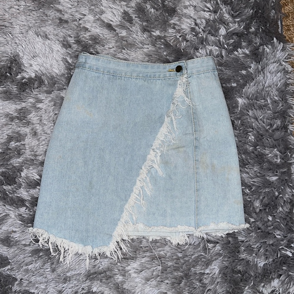 Denim skirt